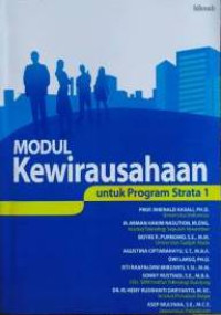 Modul kewirausahaan untuk program strata 1