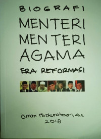 Biografi menteri-menteri agama era reformasi