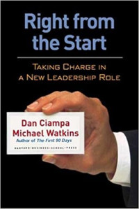 Right from the start:taking charge in a new leadership role