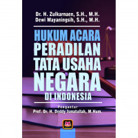 Hukum acara peradilan tata usaha negara di indonesia