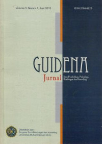 Guidena :jurnal ilmu bimbingan konseling
