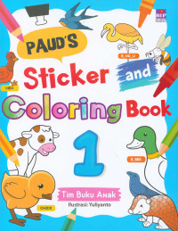 Paud's sticker and coloring book /