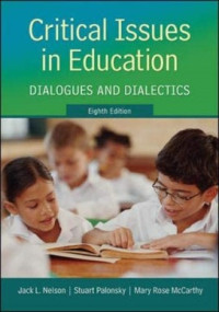 Image of Critical issues in education:dialogues and dialectics