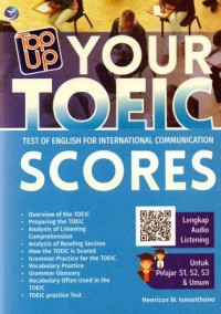 Top-up your TOEIC scores :test of English for international communication