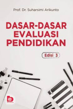 Cover of Dasar dasar evaluasi pendidikan