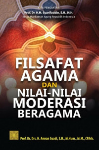 Image of Filsafat agama dan nilai-nilai moderasi beragama