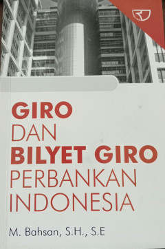 Cover of Giro dan bilyet giro perbankan Indonesia