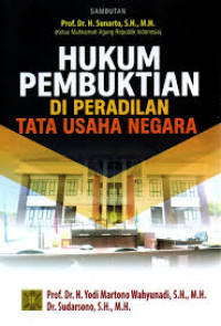 Hukum pembuktian di peradilan tata usaha negara