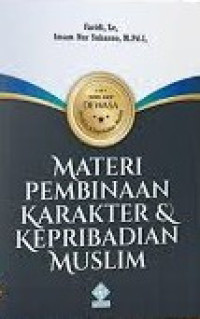 Image of Materi pembinaan karakter dan kepribadian muslim