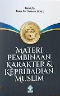 Cover of Materi pembinaan karakter dan kepribadian muslim