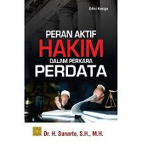 Image of Peran aktif hakim dalam perkara perdata