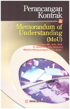 Cover of Perancangan kontrak dan memorandum of understanding (MoU)