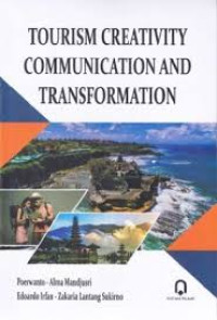 Image of Tourism creativity communication and transformation