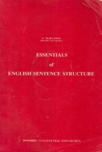 Essentials of english sentence structure